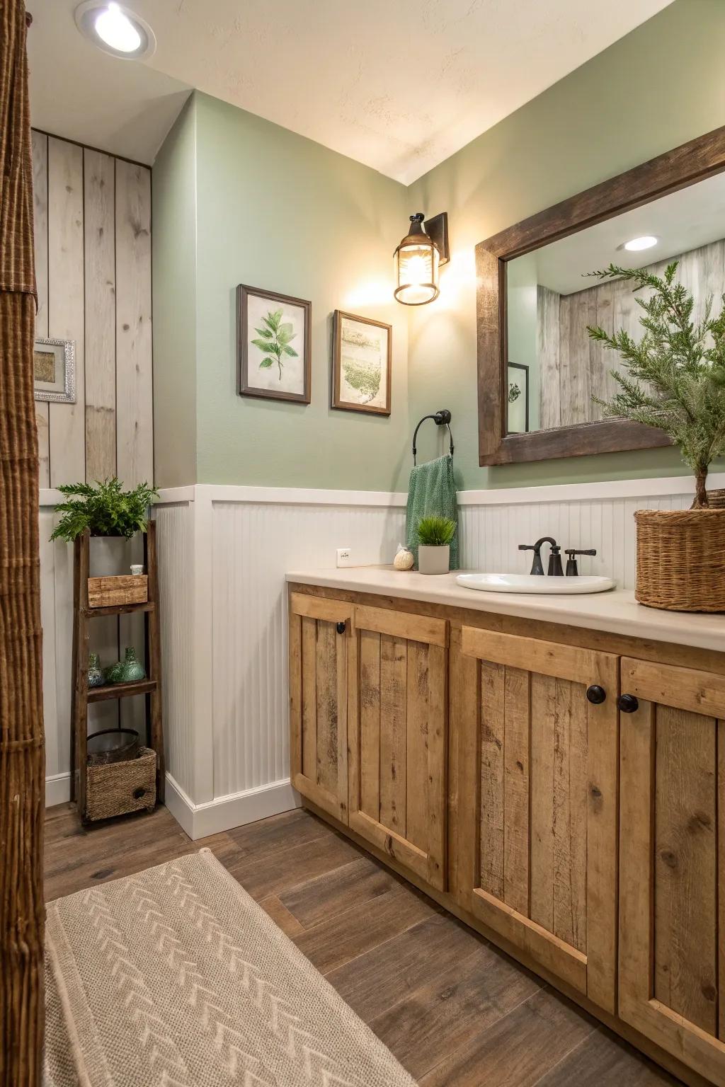Choose sustainable materials for a bathroom that's as kind to the earth as it is to the eyes.