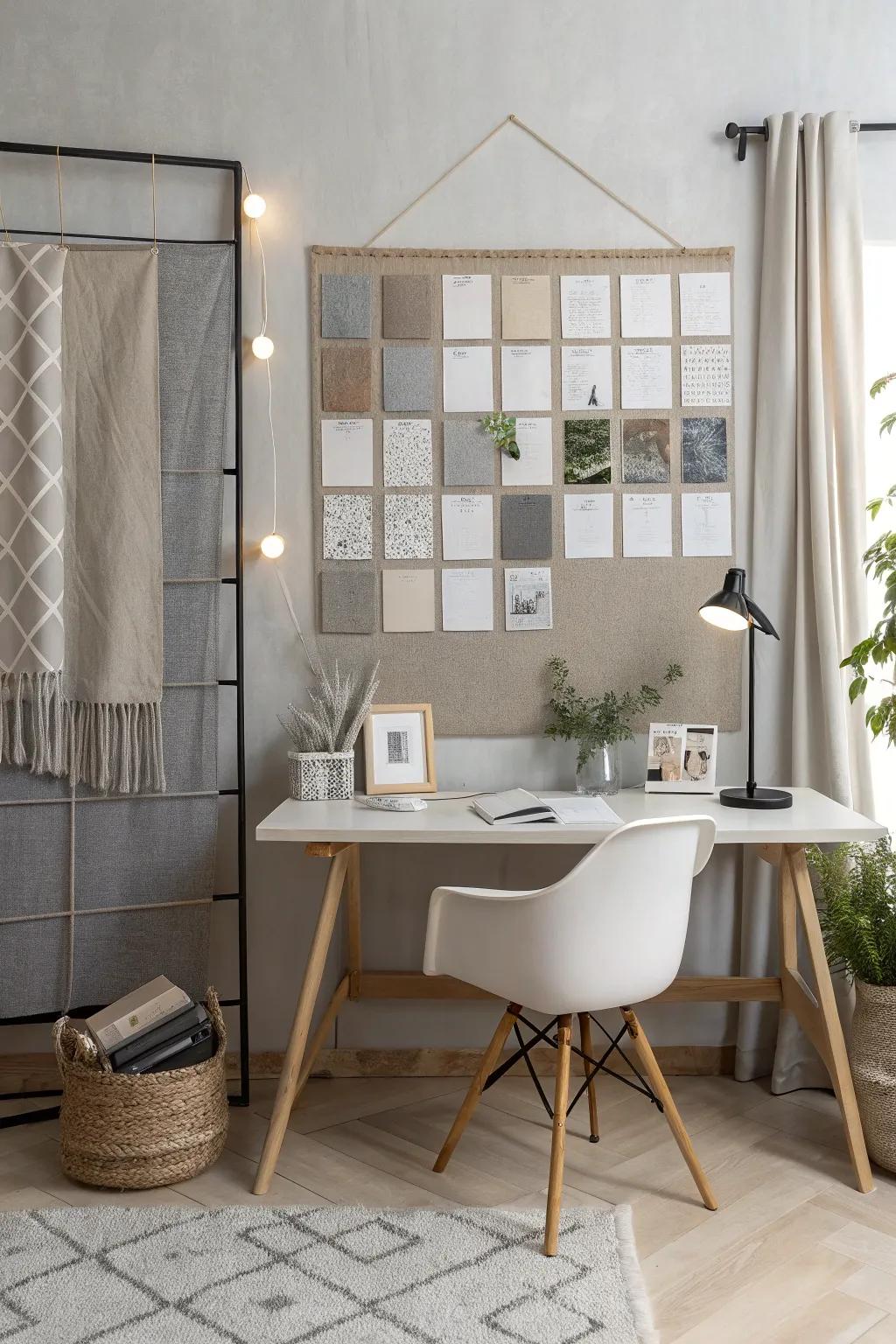 Neutral tones add a touch of sophistication and calm to your decor.