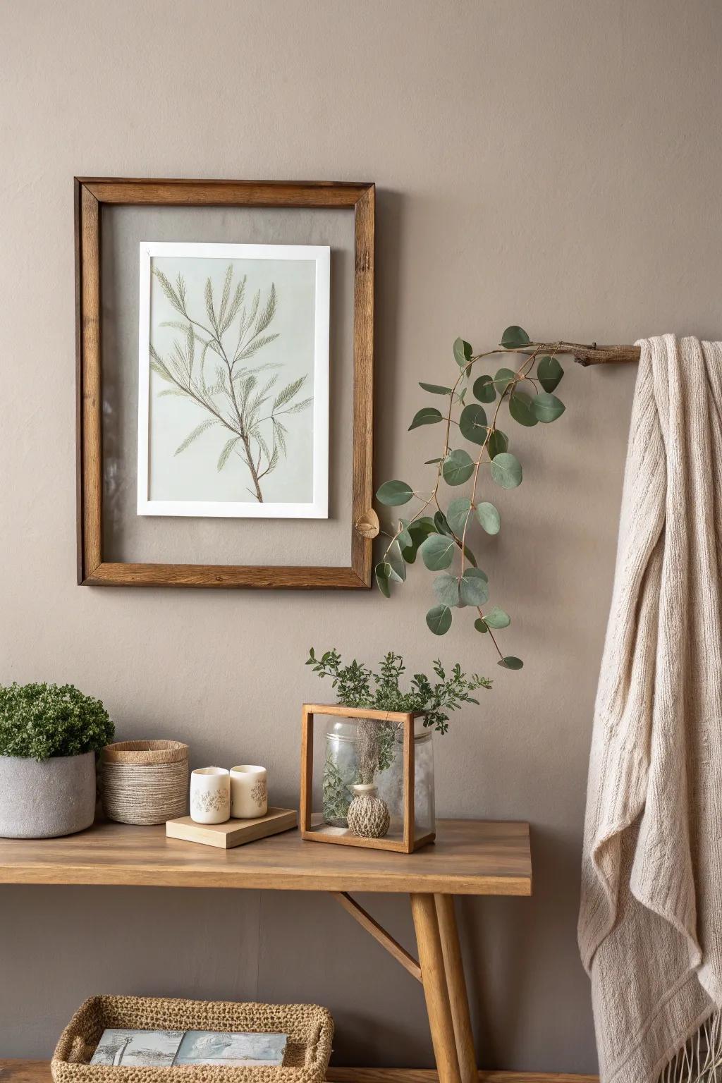 Celebrate the seasons with floating frames that easily adapt to changing themes and holidays.