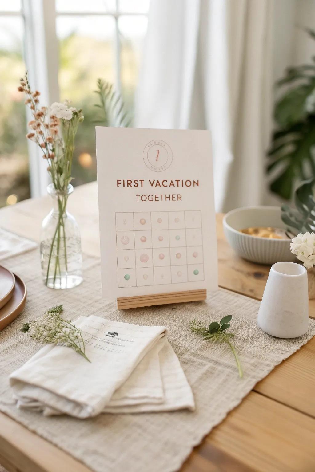 Share your unique journey with love story bingo cards that celebrate your relationship.