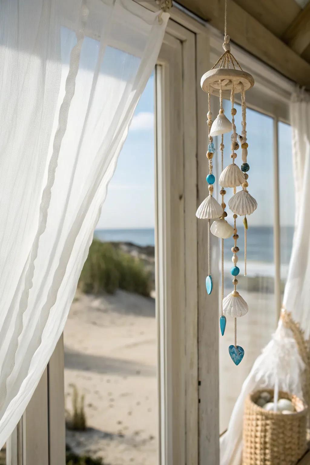 Let the calming sounds of the sea breeze fill your home.