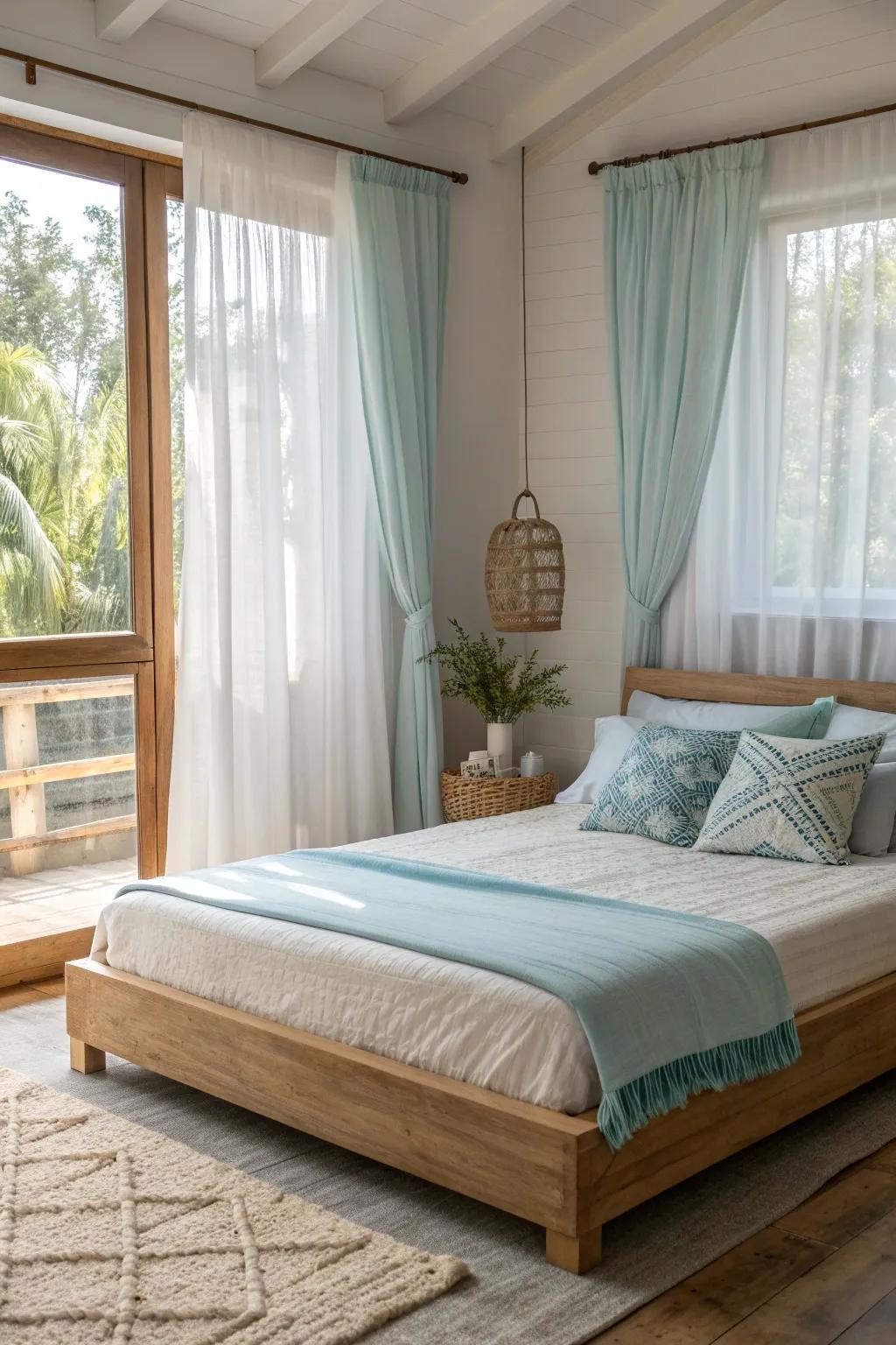 Choose a low-profile bed to maximize light and keep the window as a focal point. 🌞 #BrightSpaces #LowProfileBed