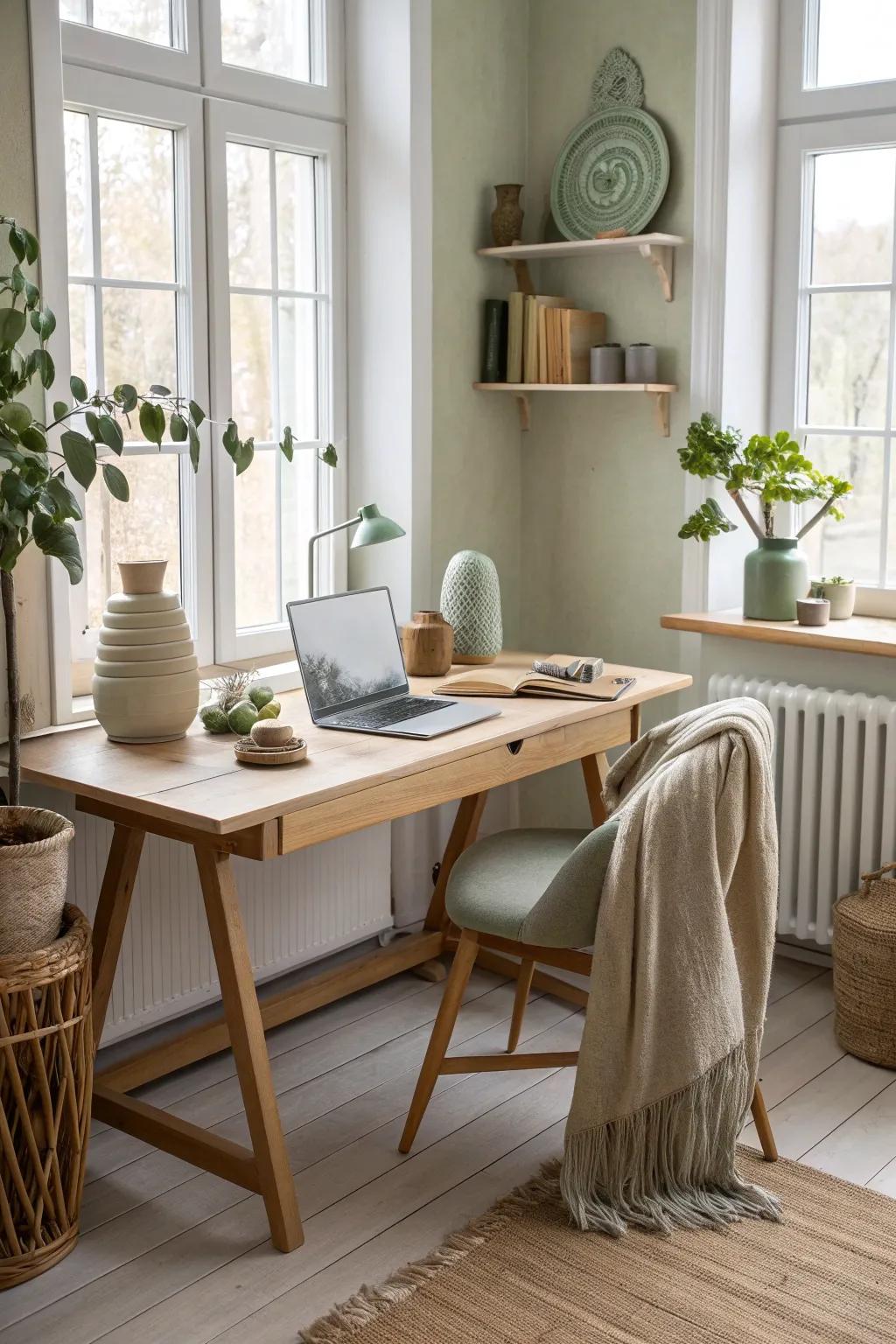 Inject personality into your office with unique decor pieces. 🎨 #QuirkyDesign #OfficeStyle