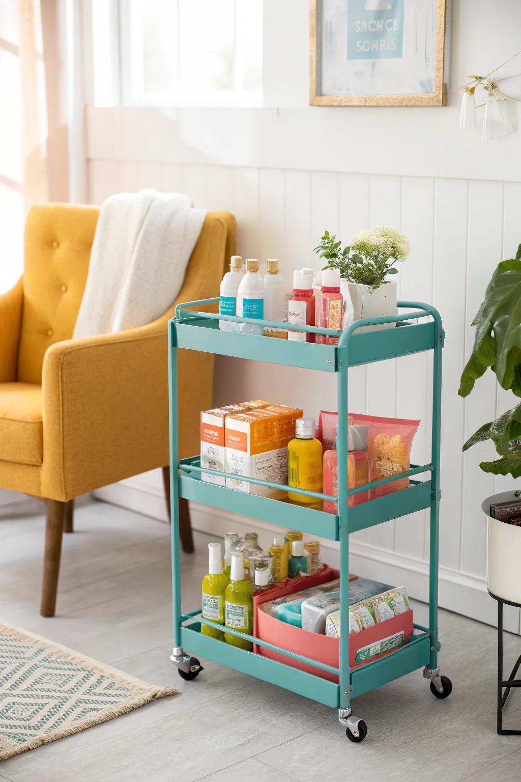 Roll your way to efficiency with mobile carts that keep essentials within easy reach. 🚴‍♂️ #MobileSolutions #PharmacyDesign