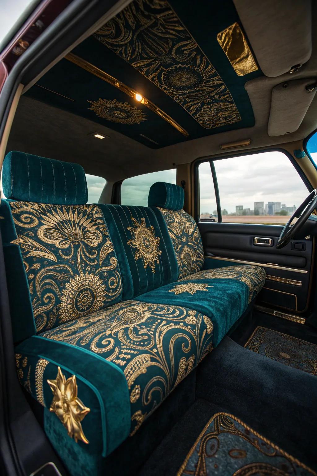 Upholstery patterns that turn your interior into a canvas of creativity.