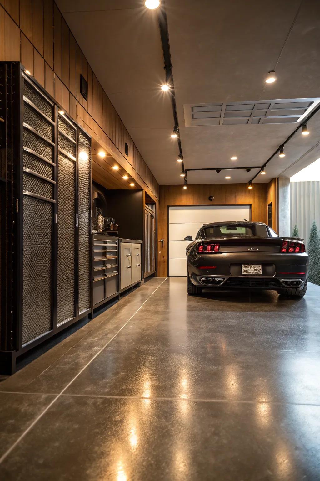 Optimize your garage for vehicle storage with smart parking solutions. 🚗#VehicleStorage #GarageEfficiency