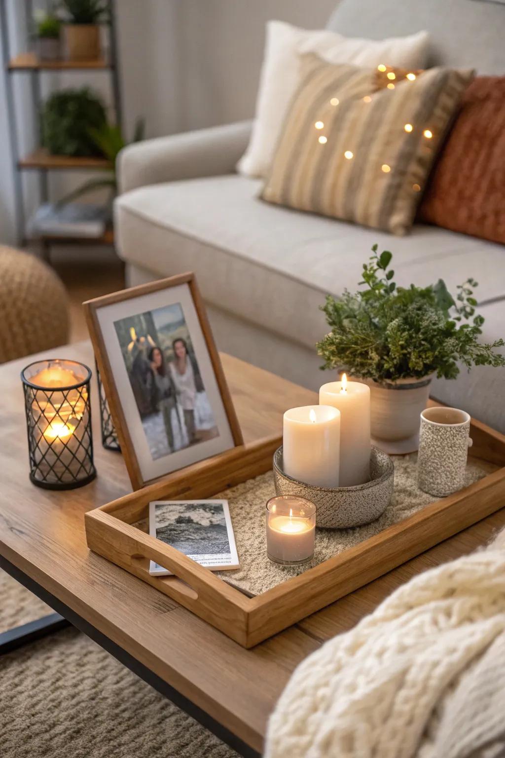 Add warmth and personality with personal touches that tell your story. #PersonalDecor #HomeStories
