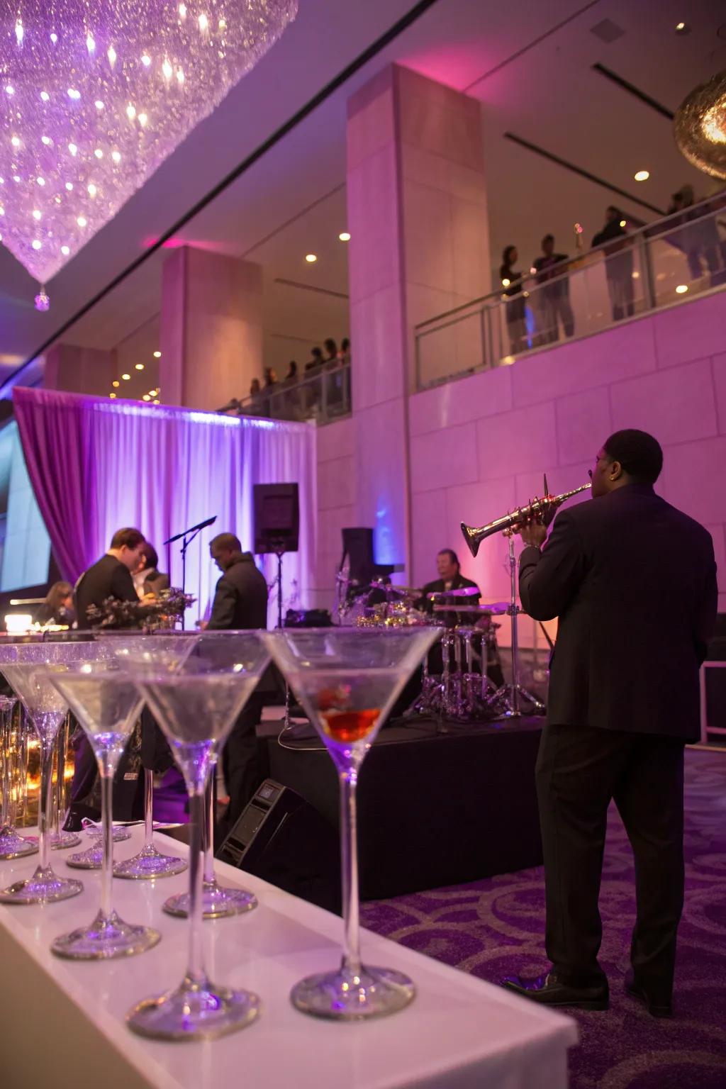 Keep the energy flowing with live music that gets everyone on their feet and dancing.