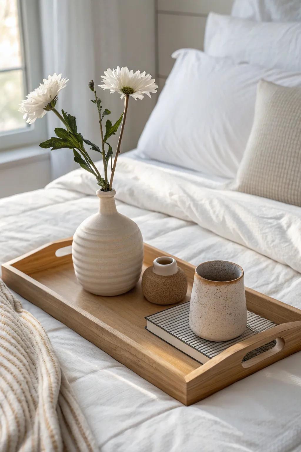 Discover the beauty of simplicity with a chic minimalist setup.