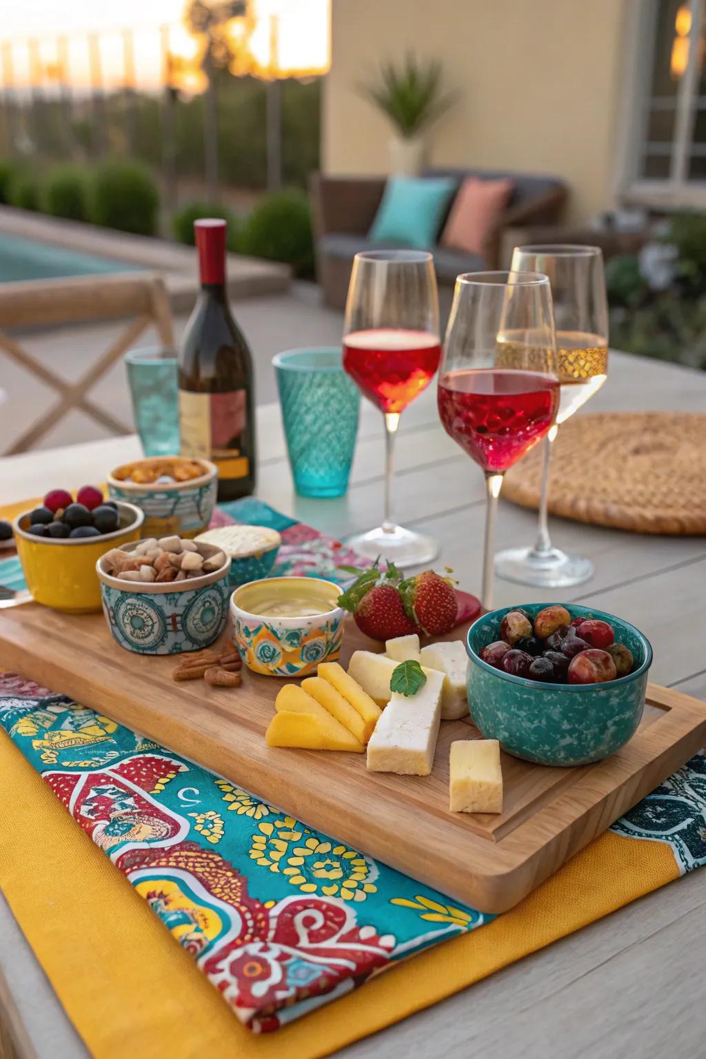 Indulge in a wine tasting experience at home that offers both flavor and fun. 🍷 #WineTasting #HomeExperience