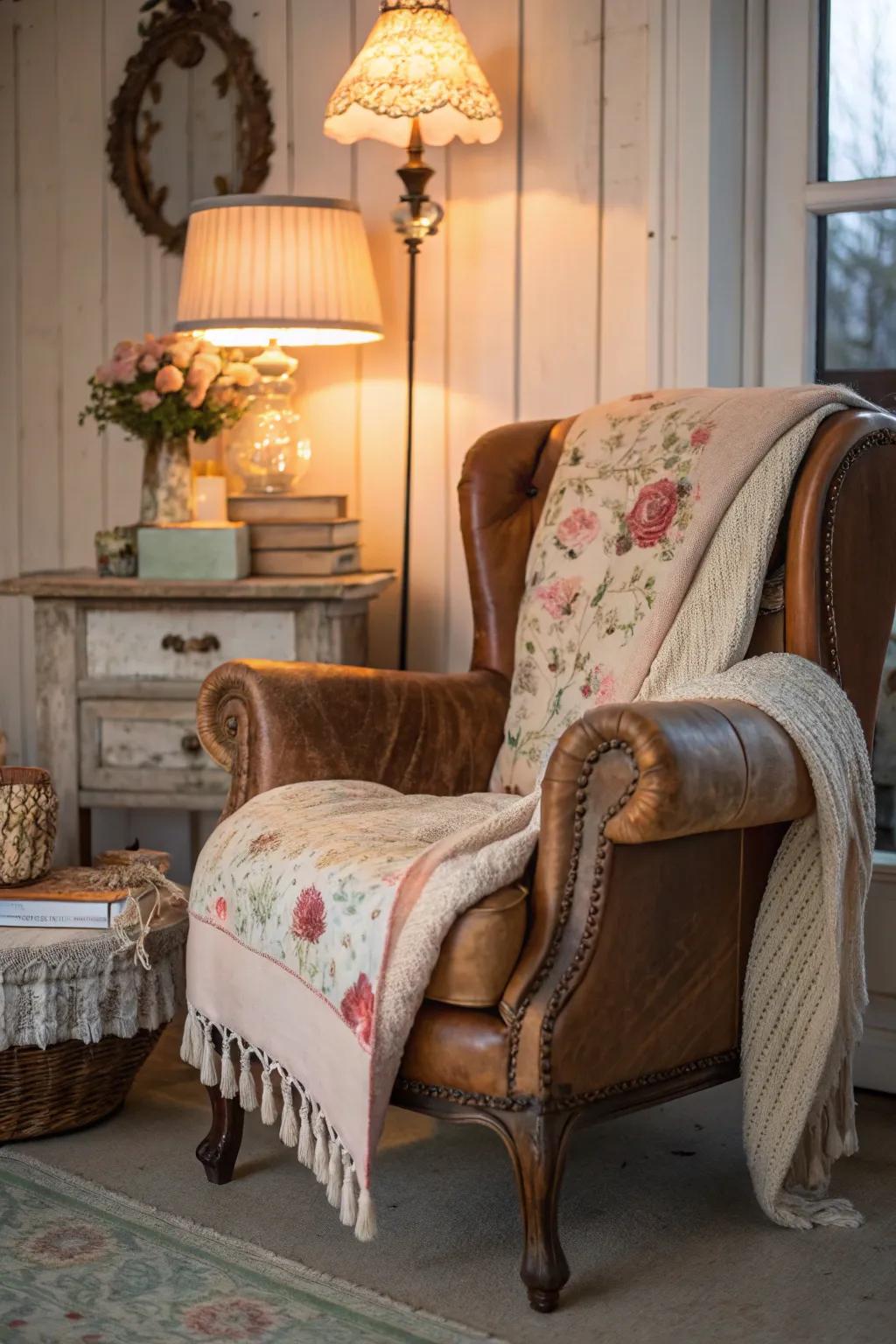 Blend past and present with vintage finds that add character and charm.