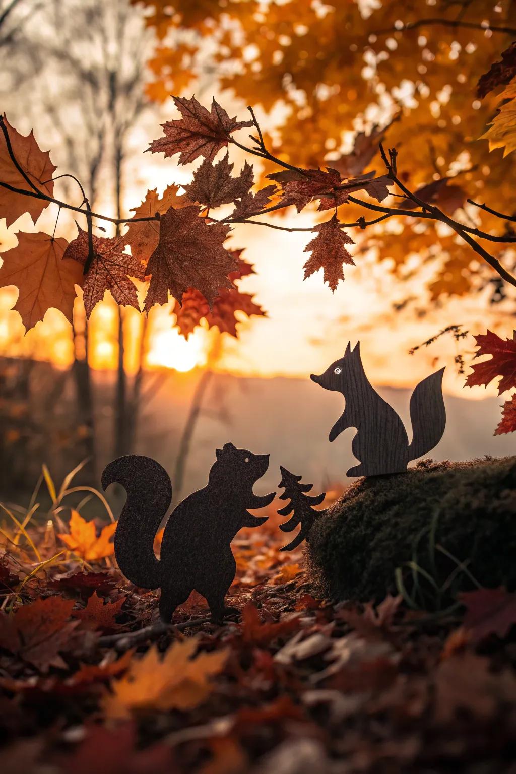 Invite the magic of the forest into your home with whimsical silhouettes.