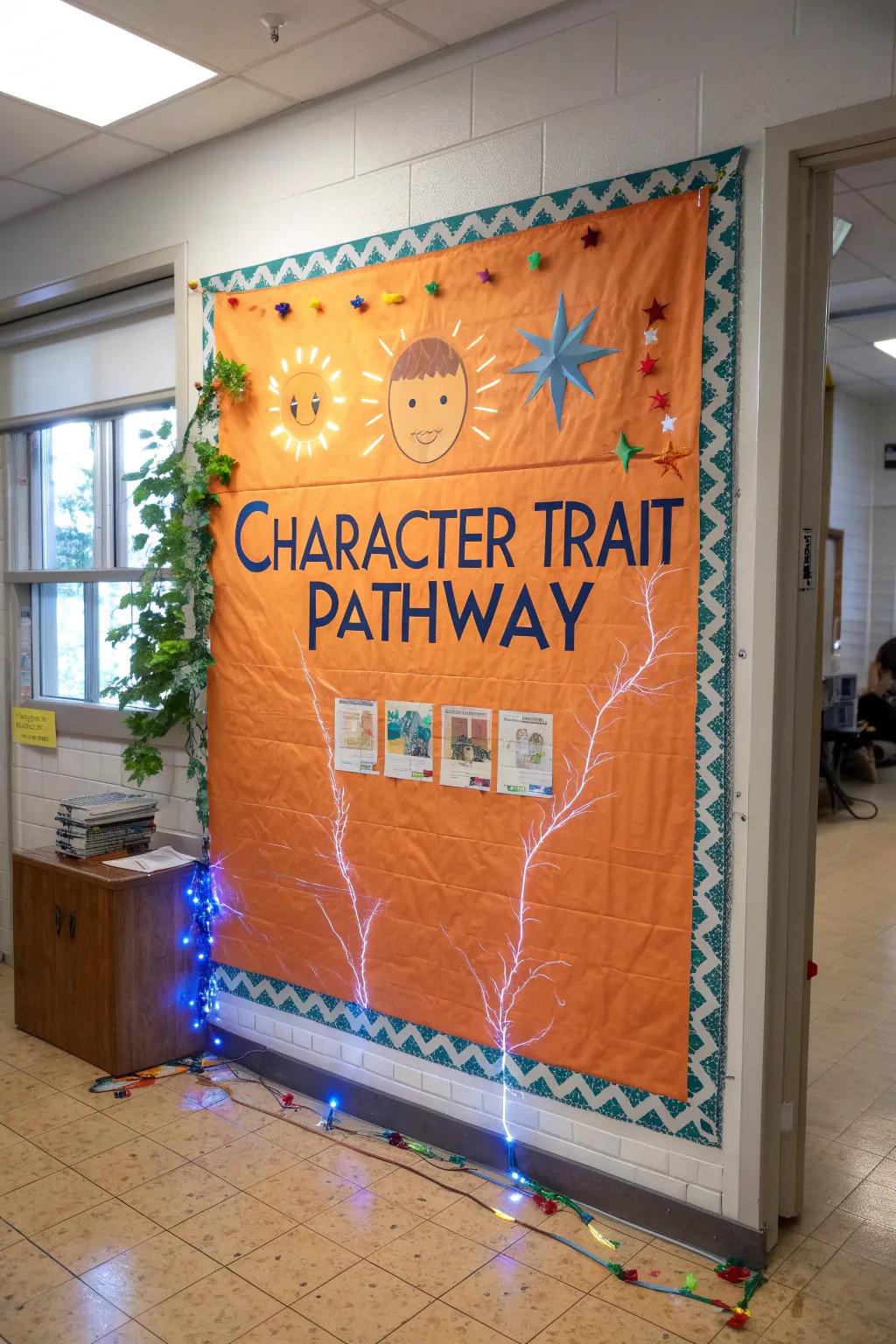 Embark on a journey through a path paved with character.