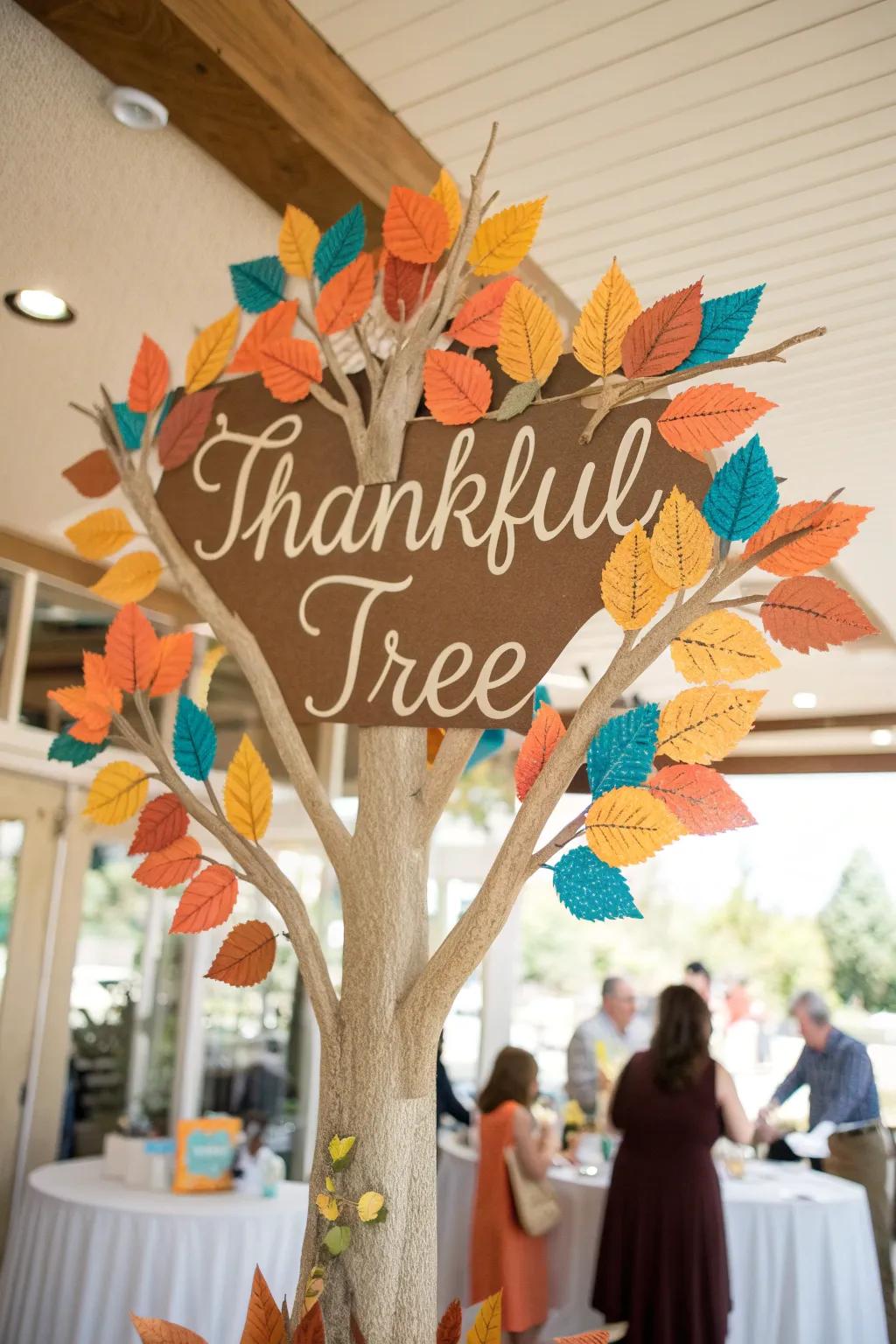 Celebrate gratitude and birthdays with a 'Thankful Tree' that brings everyone together.