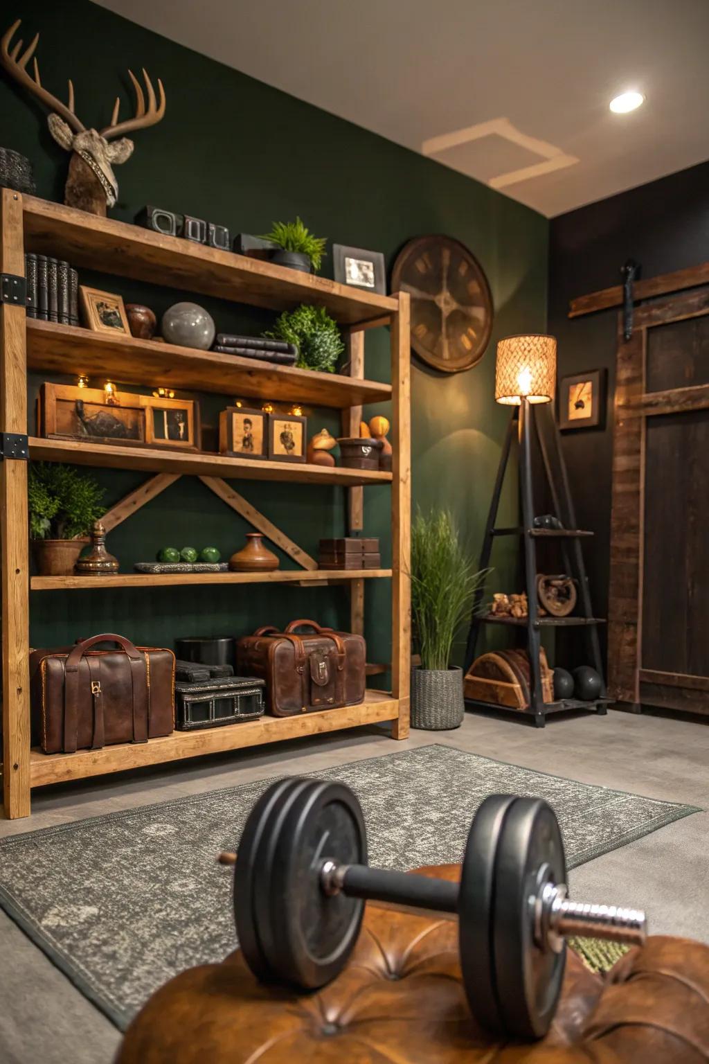 Infuse creativity with DIY decor that makes your garage gym truly yours!