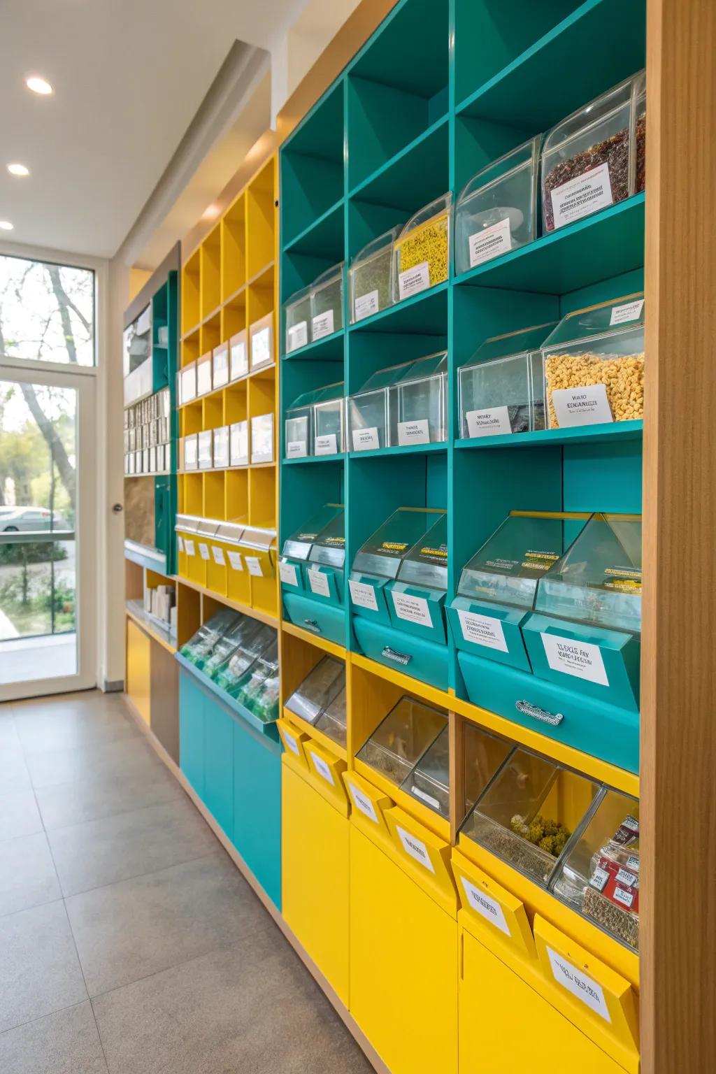 A well-organized pharmacy allows for quick visual checks, keeping you on top of your inventory.