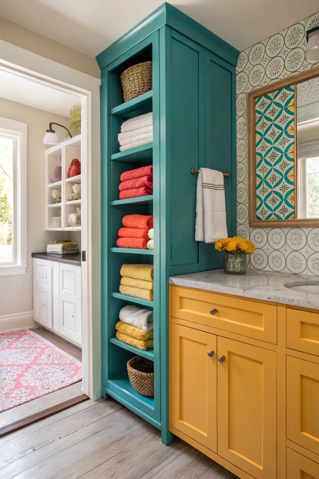 18 Stylish Built In Bathroom Linen Closet Ideas Vervilla 18 Stylish Built In Bathroom Linen Closet Ideas Vervilla