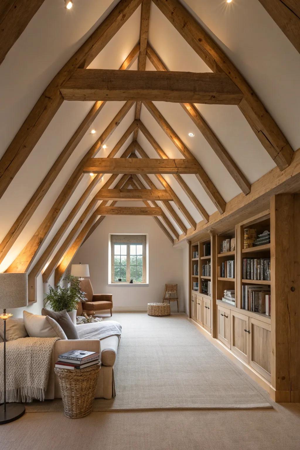 Create drama and ambiance with hidden uplighting that showcases architectural beauty.