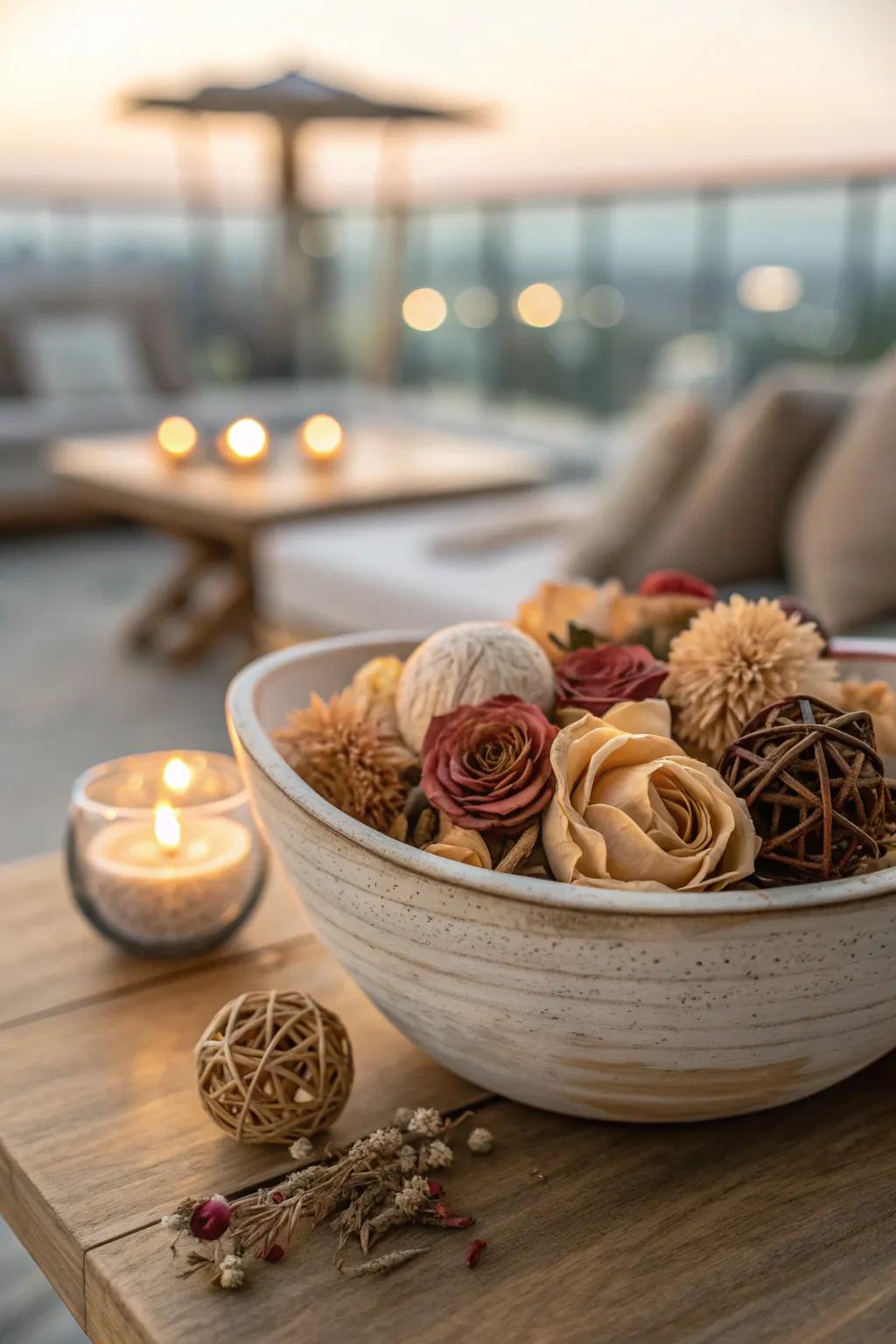 Infuse your home with natural scents using this delightful aromatic potpourri.