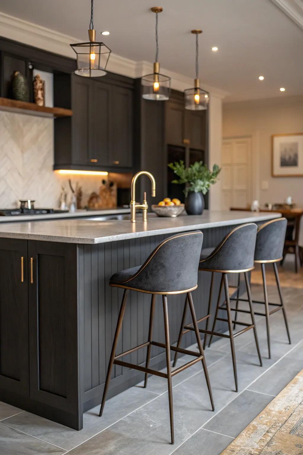 Matte finishes bring a subtle sophistication to any kitchen, perfect for a modern touch.