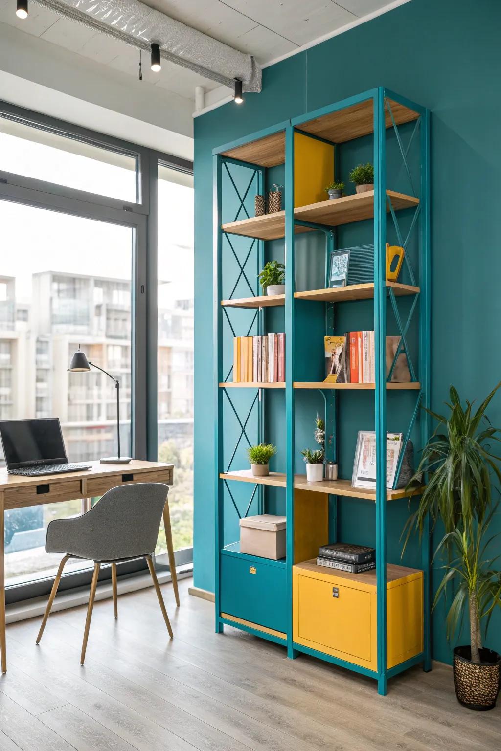 Make the most of your office with smart vertical storage solutions.