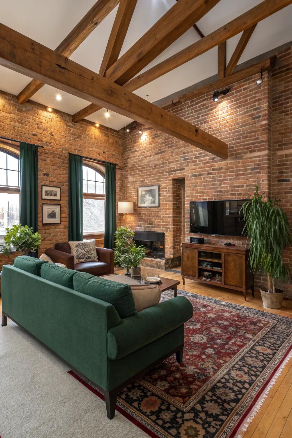 Showcase architectural elements for added depth and character.