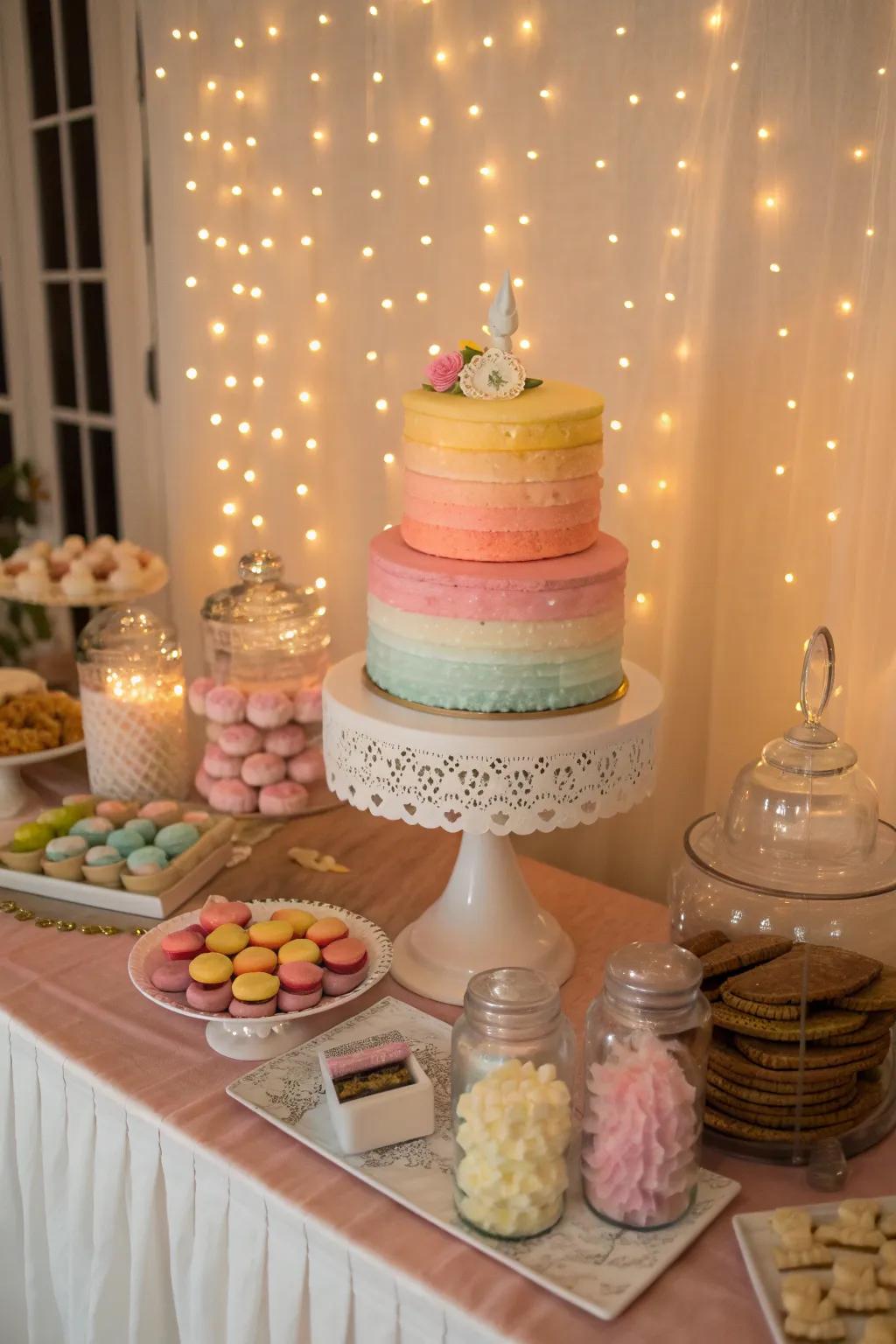 Delight your guests with a themed dessert table that offers a sweet taste of your party's personality.