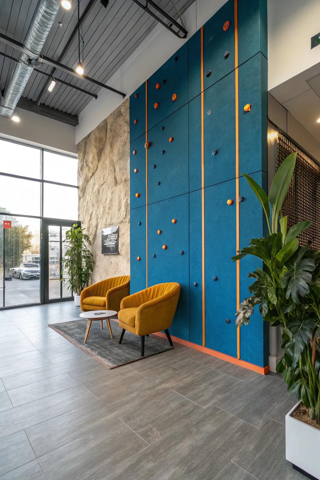 Walls that wow, crafted from the ground up. #FeatureWalls #DesignStatements