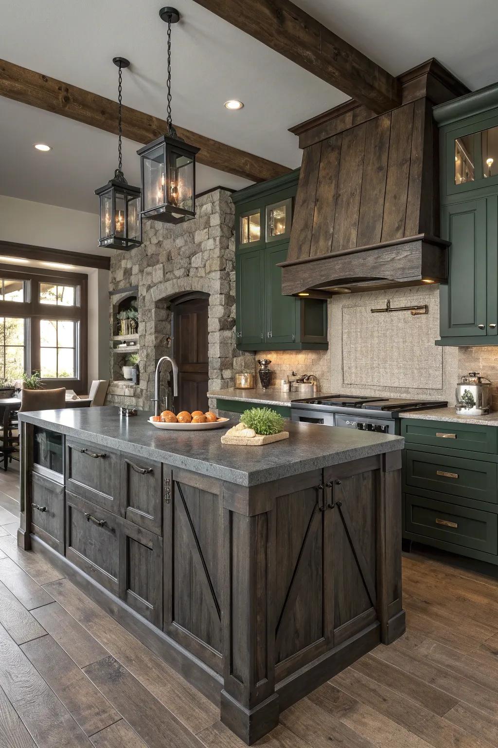 Achieve timeless elegance with a monochromatic kitchen that exudes modern luxury.