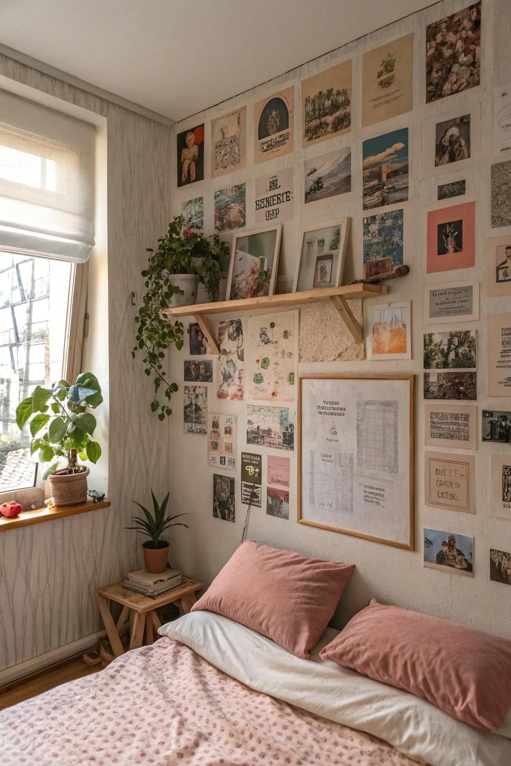 Create a visual masterpiece with posters that echo your personal journey 🌟 #WallArt #RoomDecor #IndieVibes