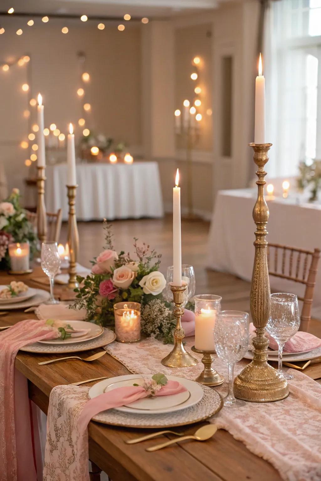 Dim the lights and let the candlelight set the mood for an unforgettable evening of love and laughter.