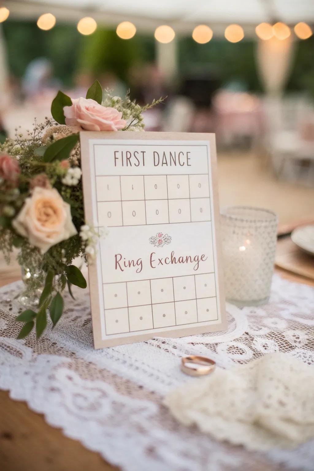 Capture the magic of timeless wedding moments with beautifully designed bingo cards.