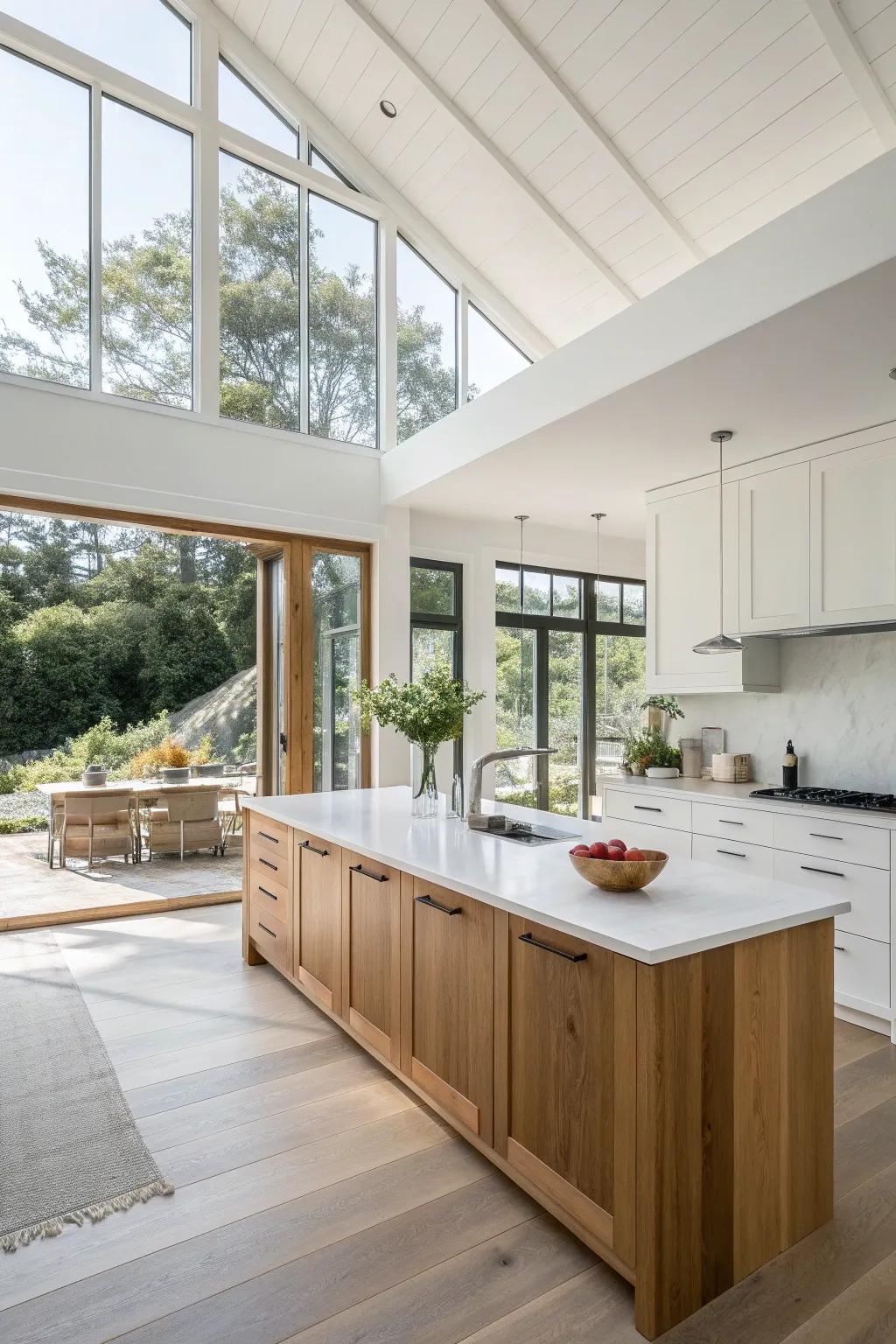 Let the light in and brighten your space naturally. 🌞 #NaturalLight #BrightSpaces