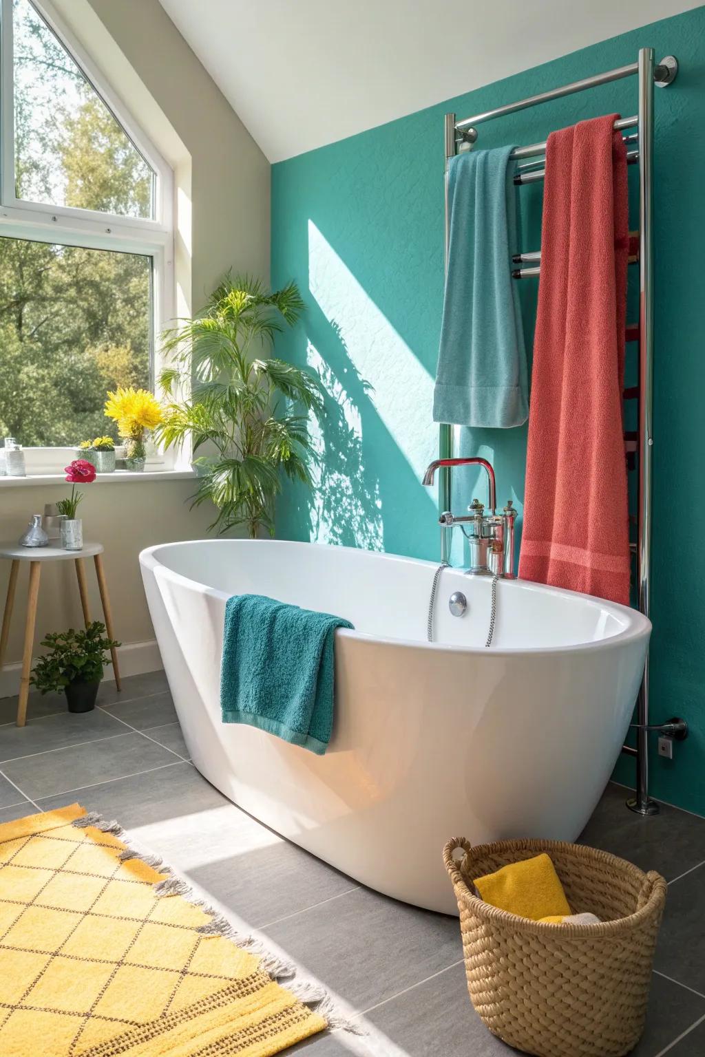 Achieve a modern aesthetic with a minimalist corner freestanding tub that enhances your bathroom's elegance.