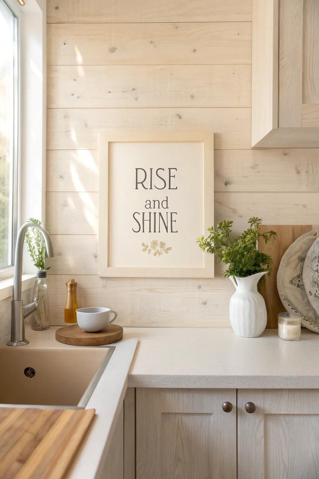 Welcome each day with motivational messages that inspire and energize.