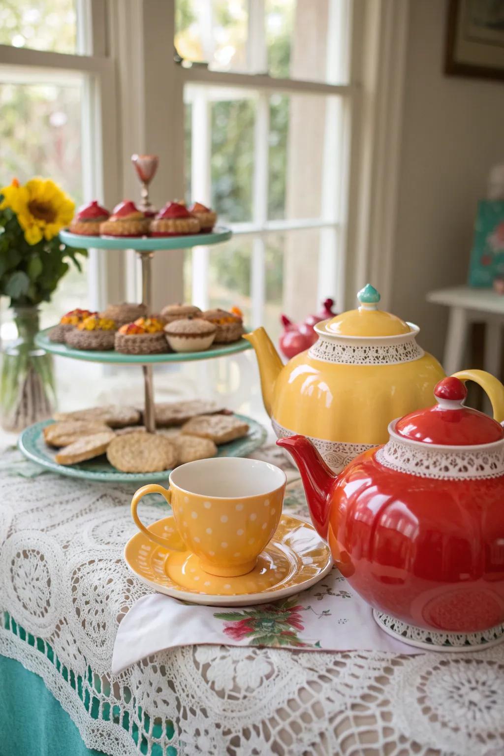 Step back in time with a vintage tea party, where elegance and nostalgia blend beautifully. #TeaTime #VintageCharm