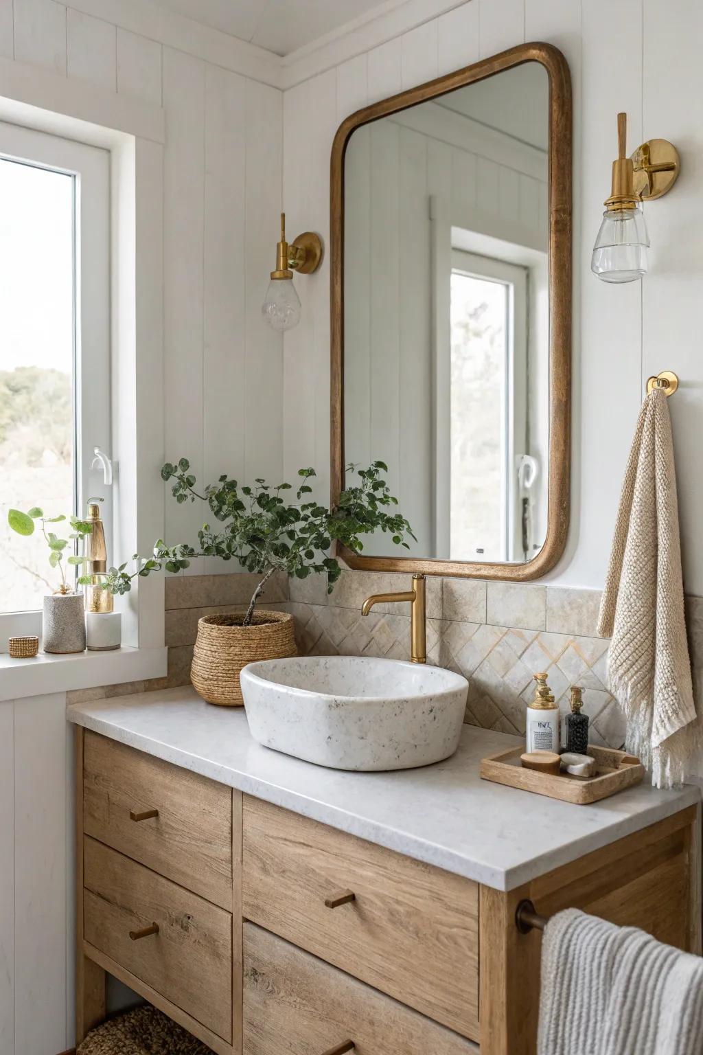 Framed or frameless? Choose your style for the perfect bathroom mirror look.