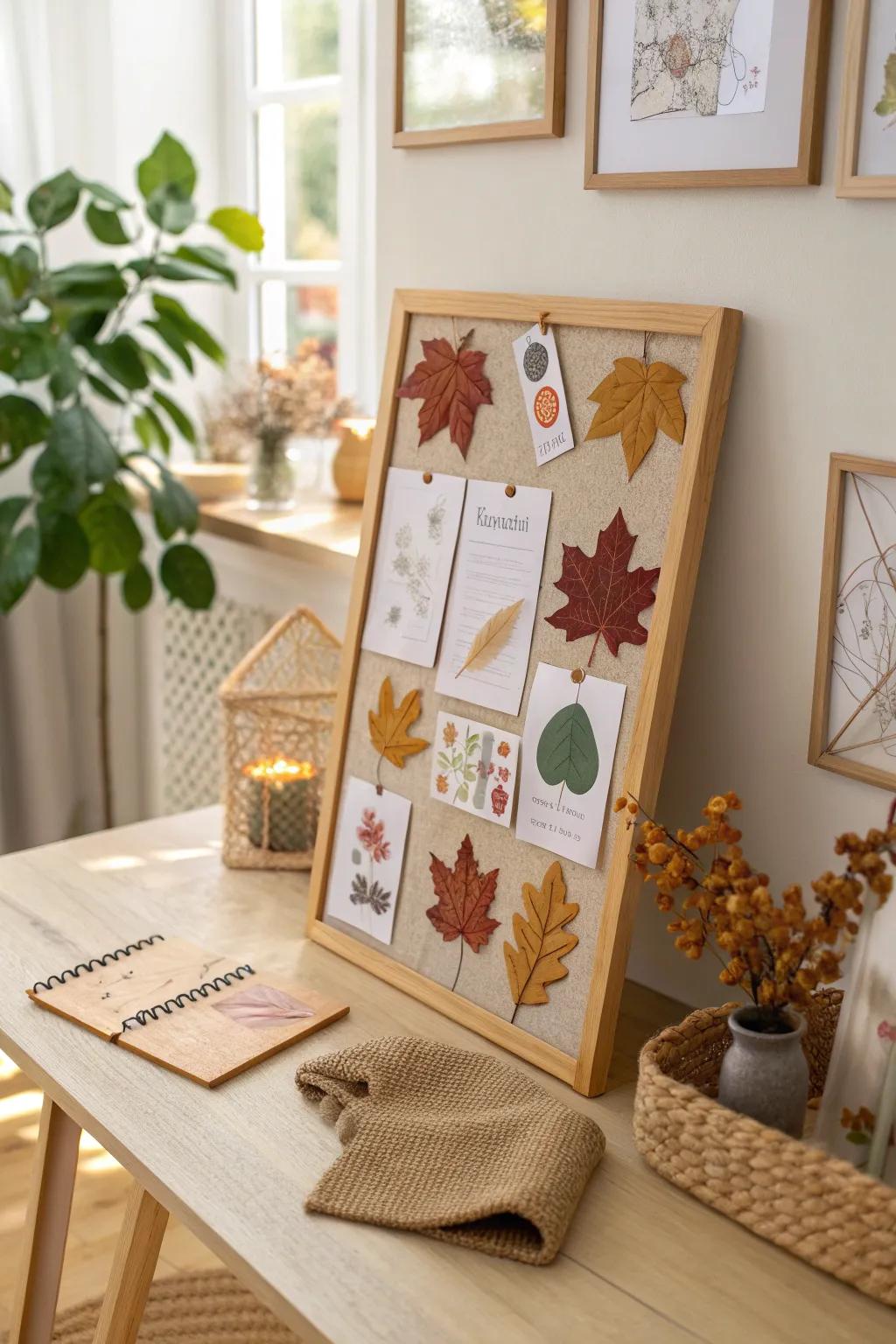 Embrace the seasons with a board that evolves alongside nature.