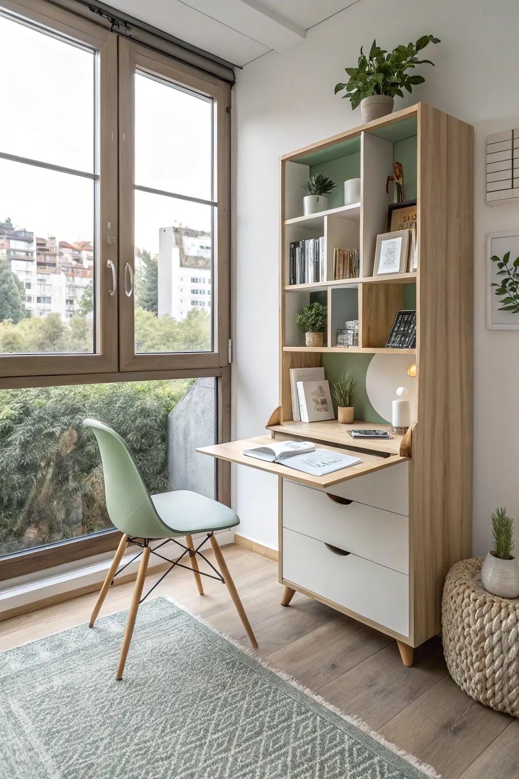 Maximize functionality with multipurpose furniture that fits seamlessly into loft spaces. 🪑 #SpaceSaving #LoftOffice