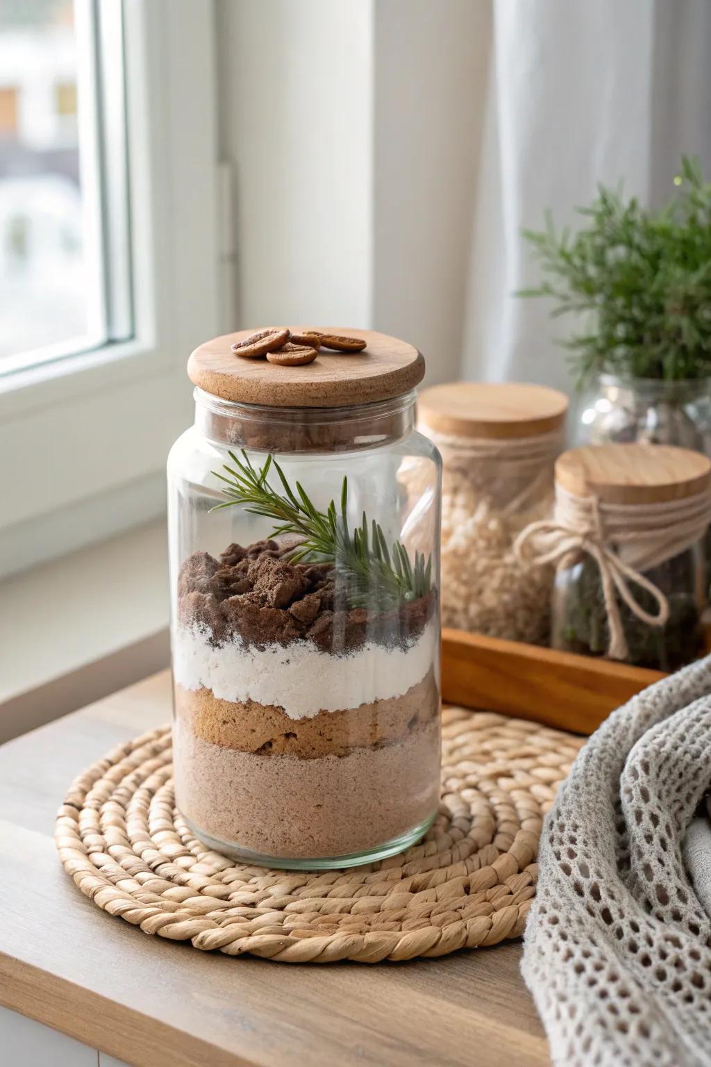 DIY baking mix kits offer a sweet and interactive experience for your baby shower guests.