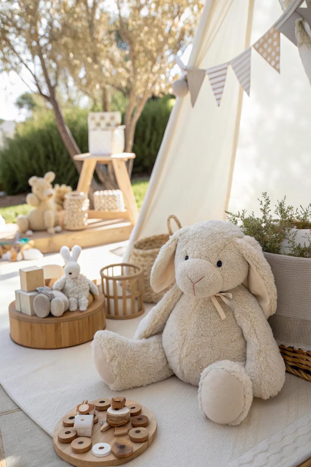 Bring joy with playful animal accents that delight guests of all ages.