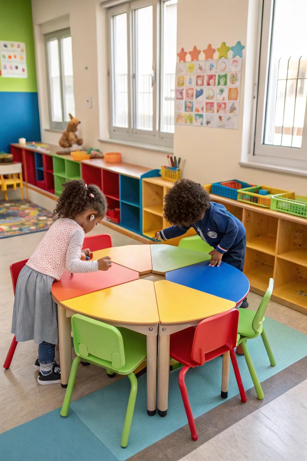 Adapt your classroom for any activity with versatile furniture.