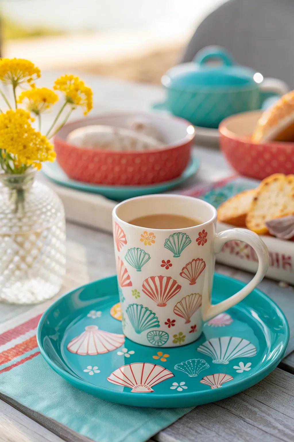 Start your day with a touch of the sea, right at your breakfast table.