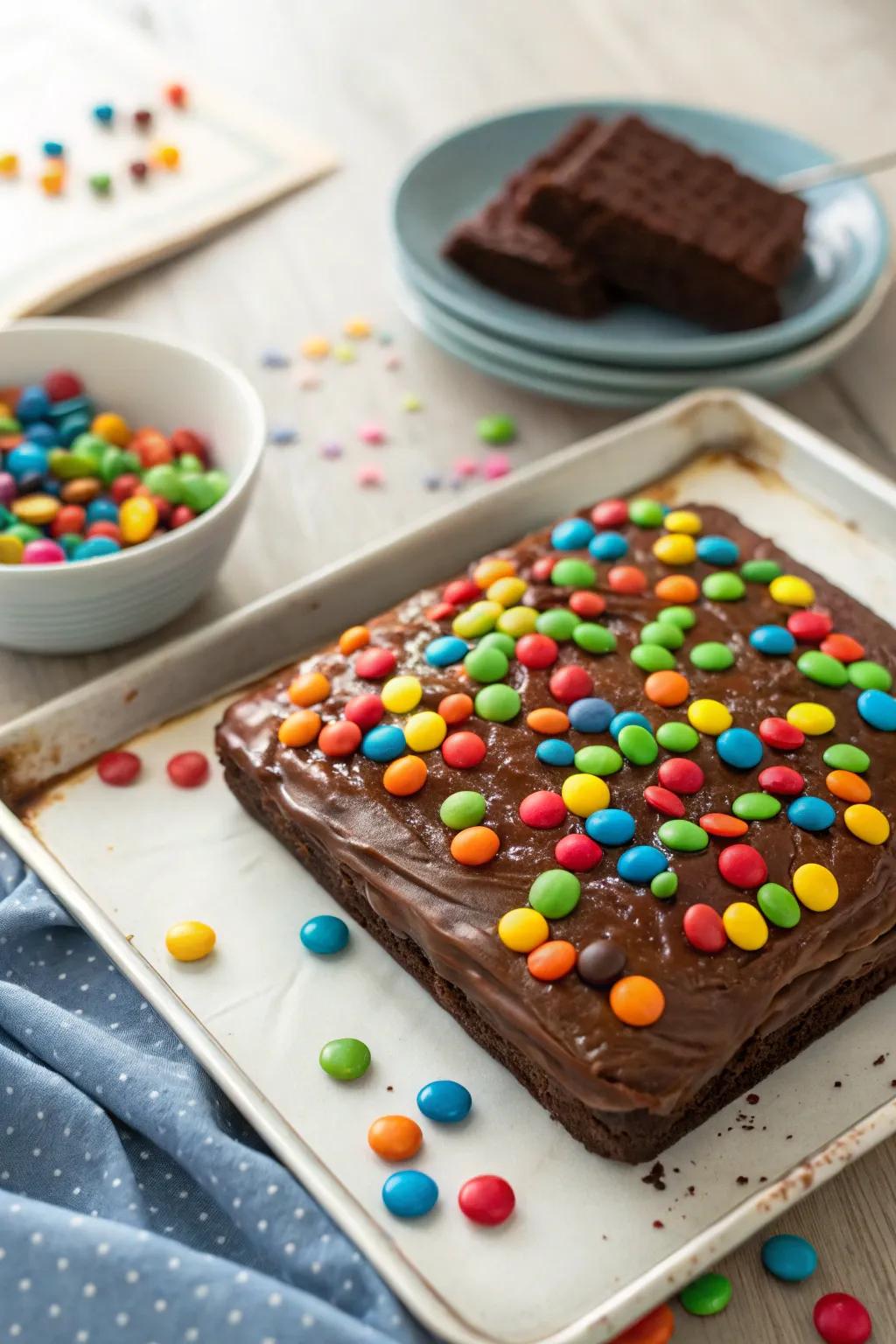 Bring joy to any gathering with a candy-covered delight.