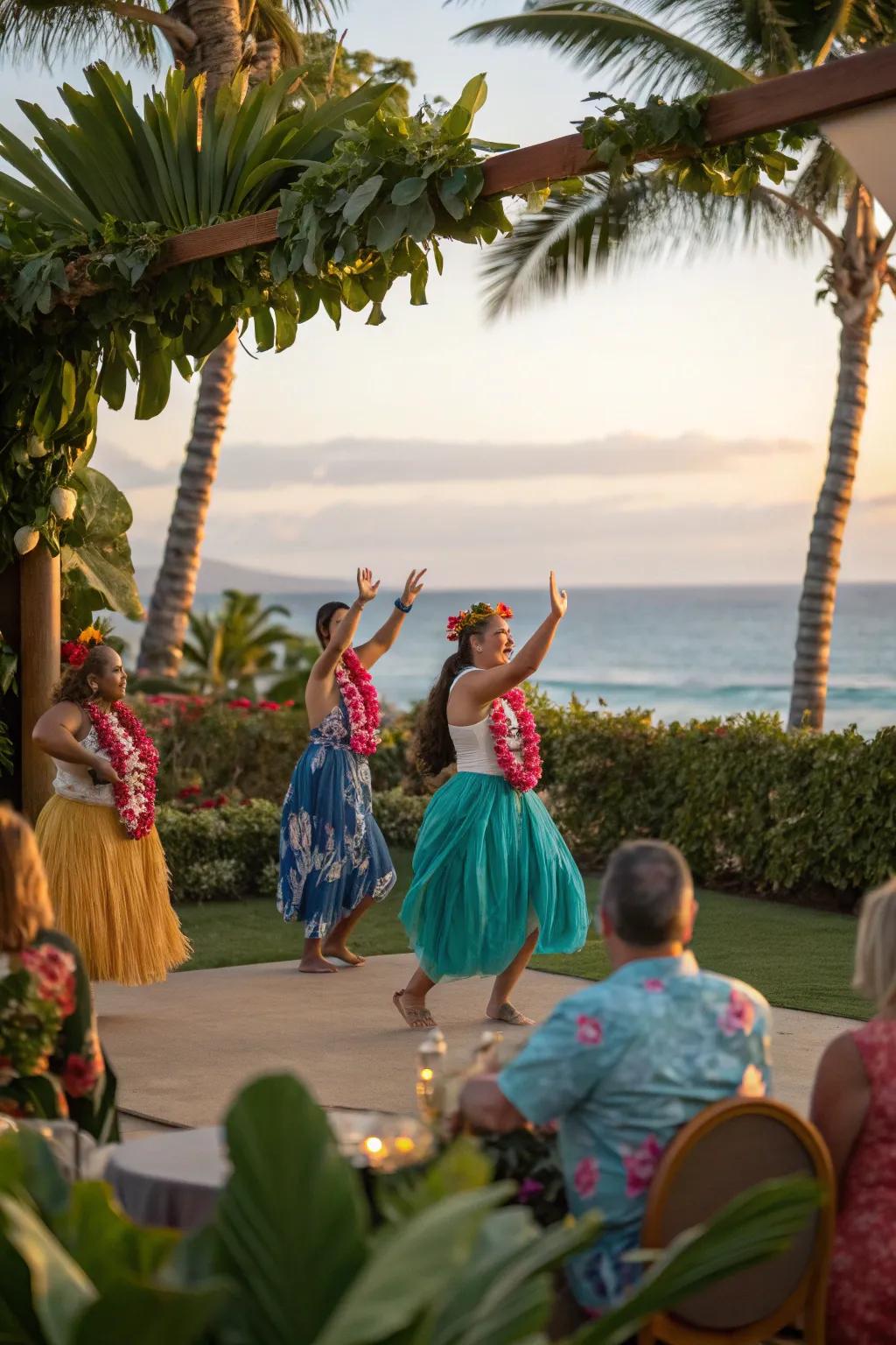 Feel the rhythm with a lively hula dance contest. It's the perfect way to add fun and flair to your party!
