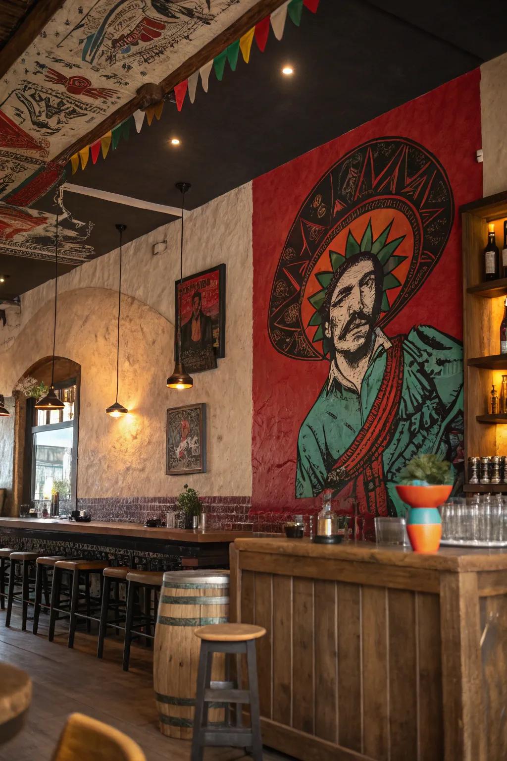 A mural that tells a story enriches your space and sparks conversation.