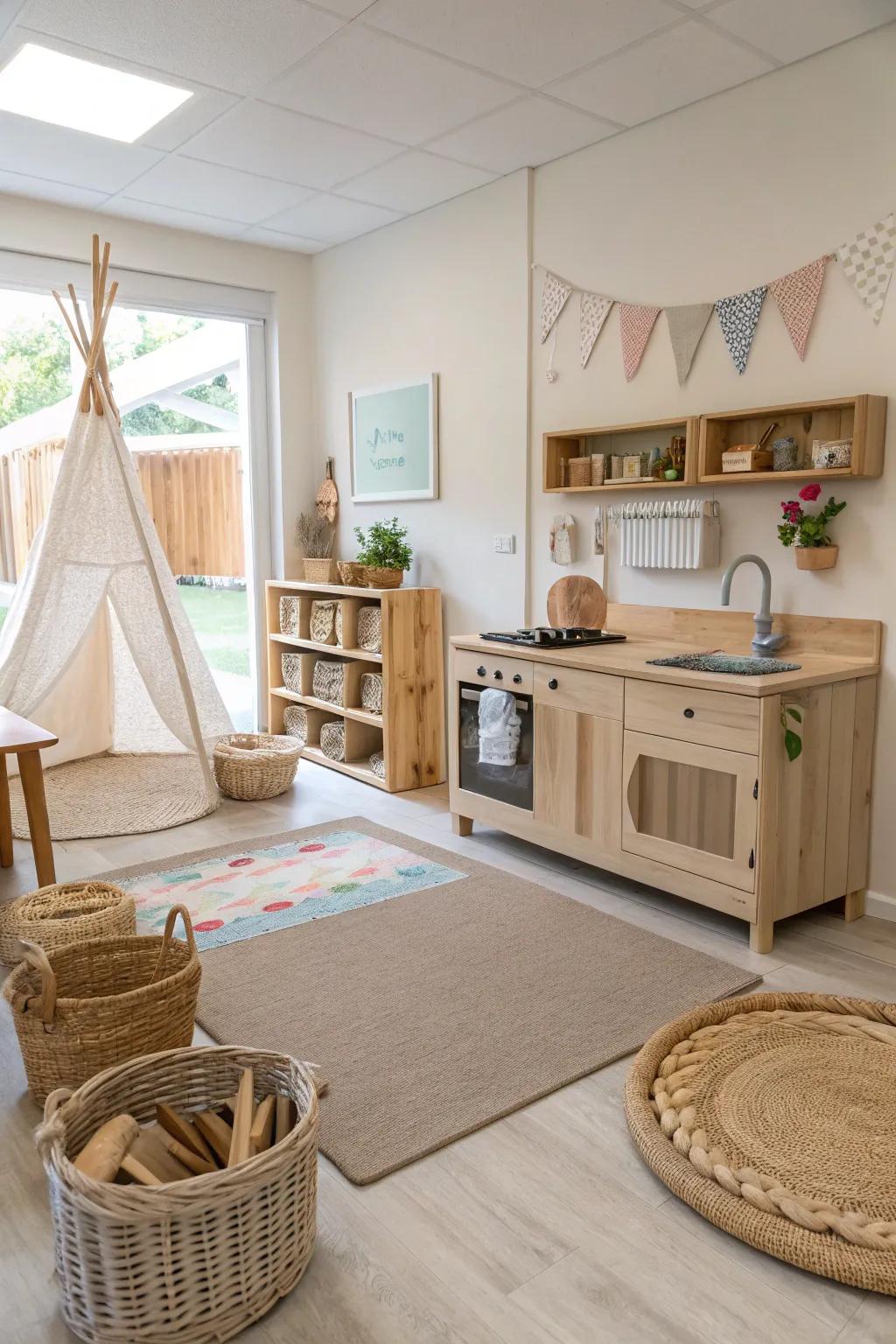 Encourage imaginative play with themed zones that spark creativity. 🍳 #PlayTime #CreativeLearning #PreschoolFun