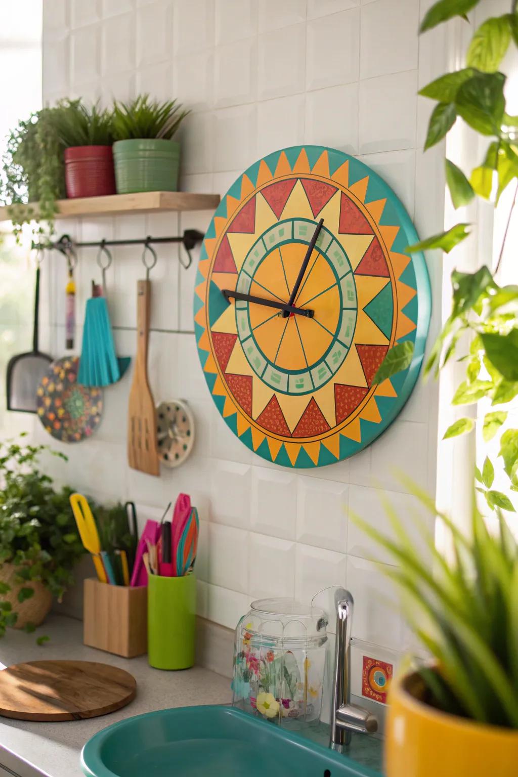 Add personality and function to your space with a shape art clock that's both stylish and practical.