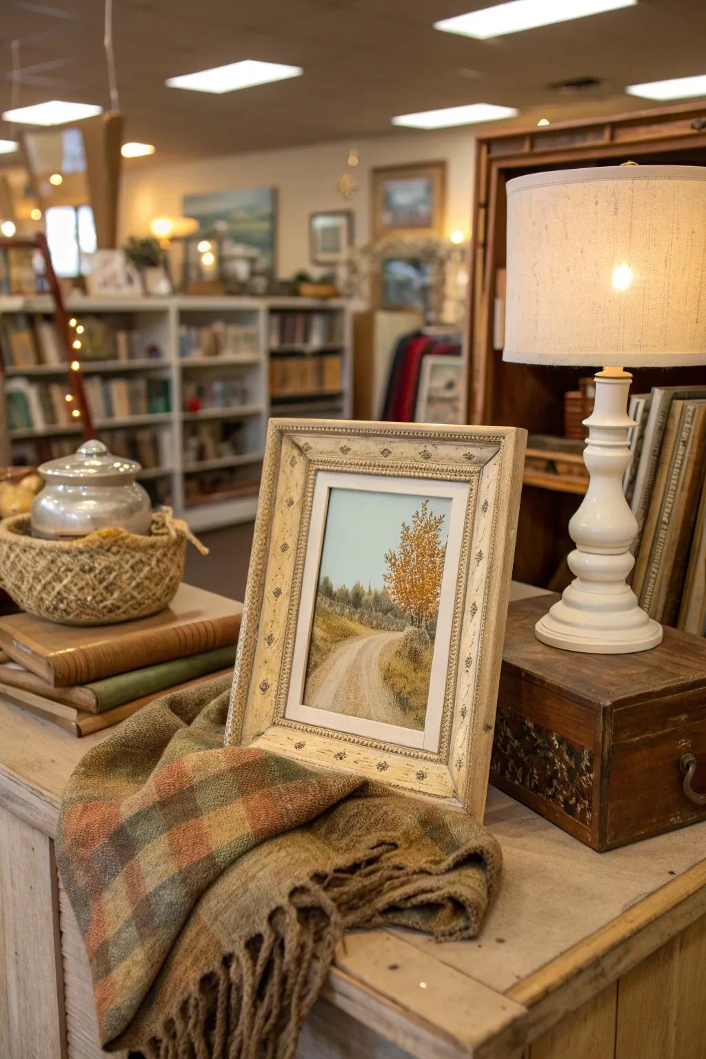 Personalize your thrifted finds for a unique touch that reflects your style.