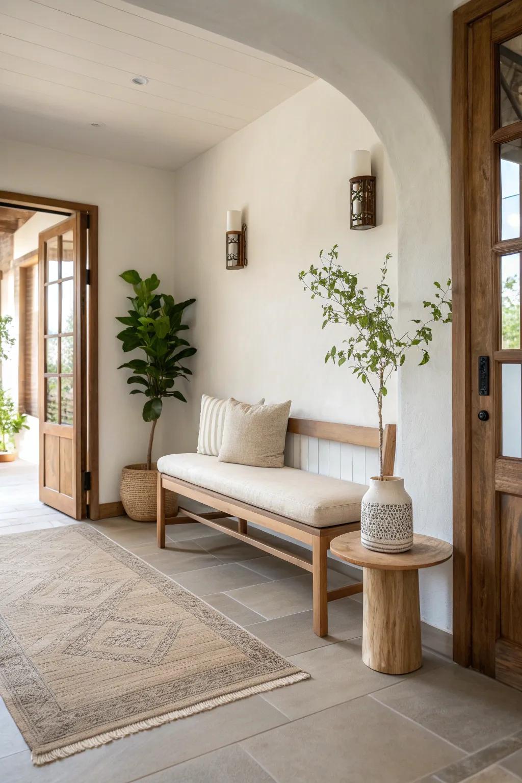 A cozy seating area invites guests to relax and feel at home in your business space.